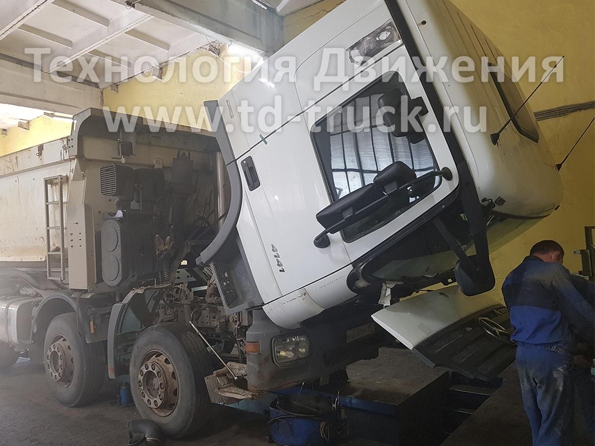 Ремонт самосвала Actros 
